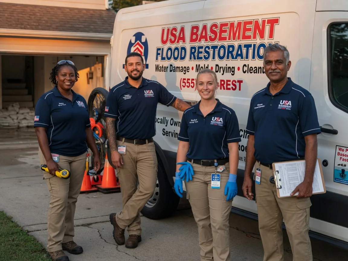 Basement Flood Cleanup company in Comfort, WV